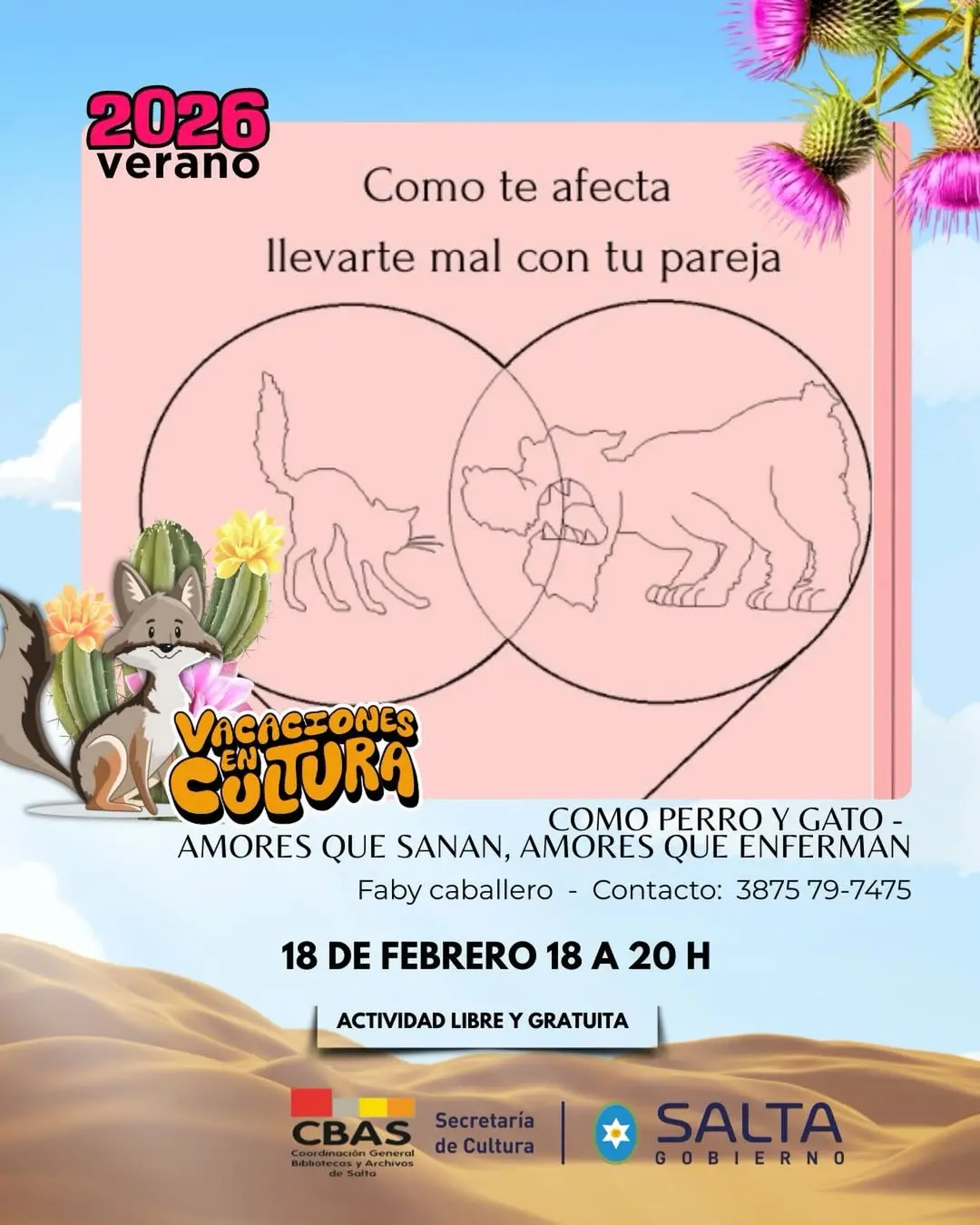“Como Perro y Gato – Amores que sanan, amores que enferman”: un taller para reflexionar sobre el noviazgo adolescente