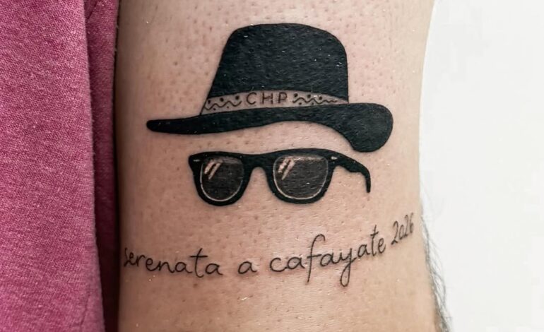 Hermosa historia de un gran tatuaje que tiene como protagonista al Chaqueño Palavecino