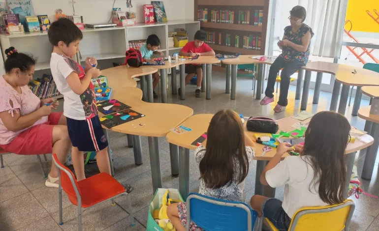 Taller creativo para niños y familias propone aprender, compartir y crear juntos