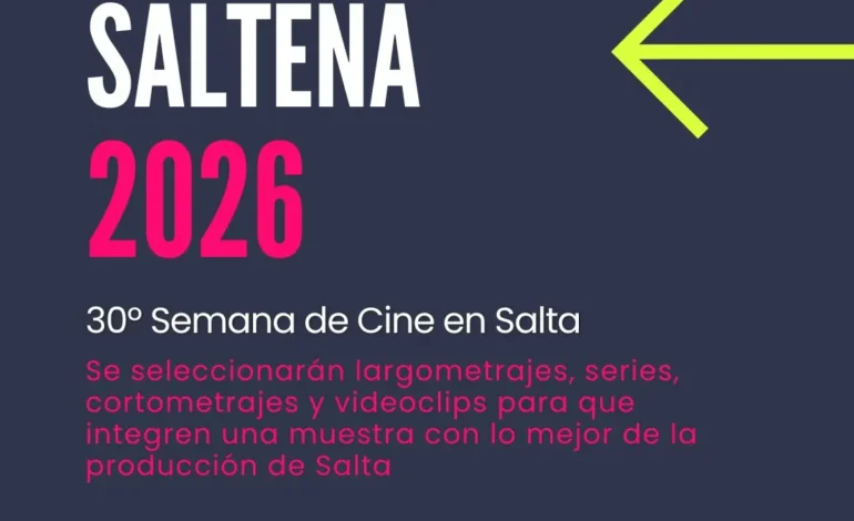 «La Mirada Salteña»: Continúa la convocatoria para la 30° Semana de Cine en Salta