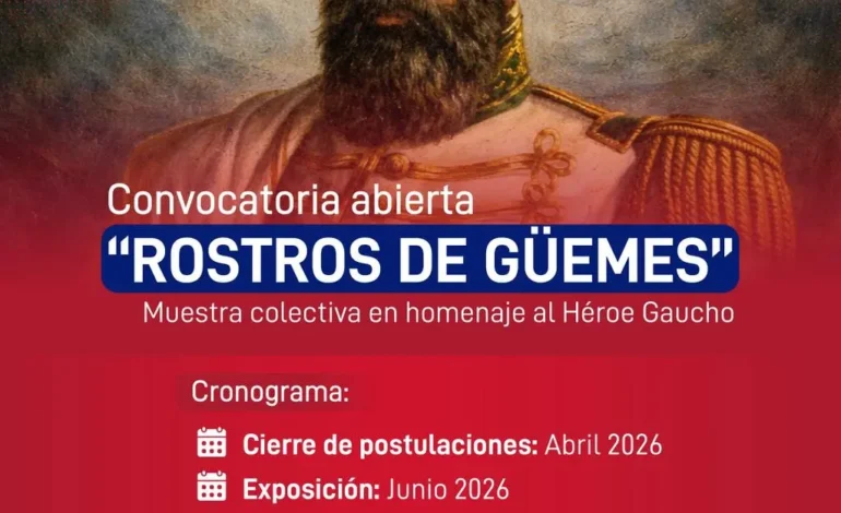 “Rostros de Güemes”: una convocatoria nacional para resignificar al héroe gaucho