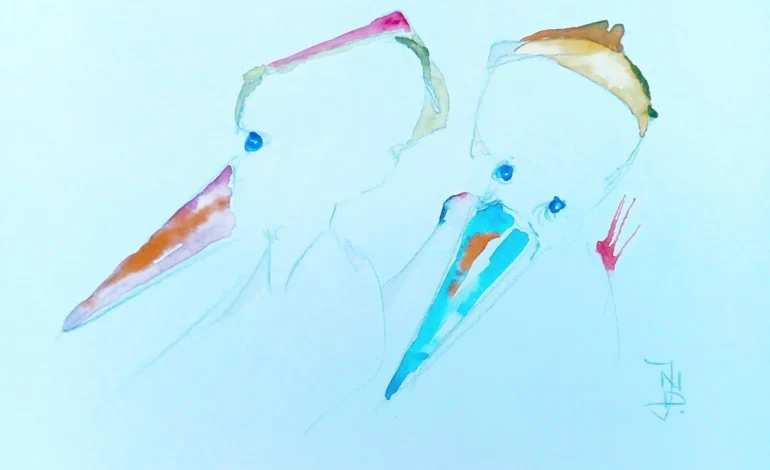Un artista polaco expresa el pulso de la naturaleza en papel