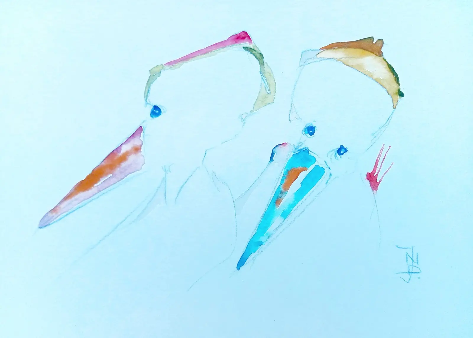 Un artista polaco expresa el pulso de la naturaleza en papel