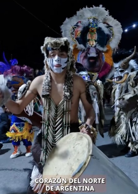 La Comparsa Los Incas de Salta es admirada en Italia