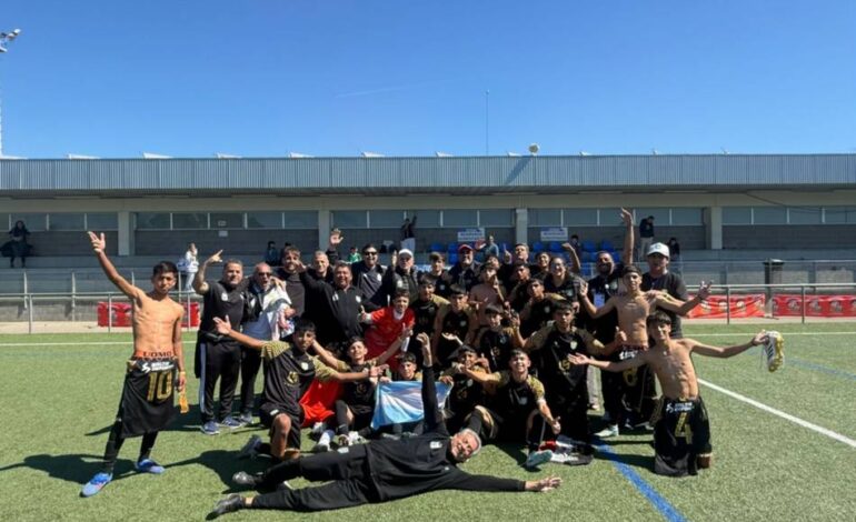 El seleccionado de salteño sub 13 se consagró campeón en el Mundialito de España