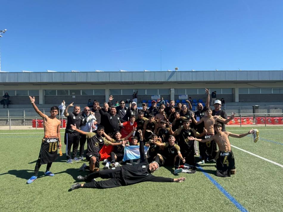 El seleccionado de salteño sub 13 se consagró campeón en el Mundialito de España