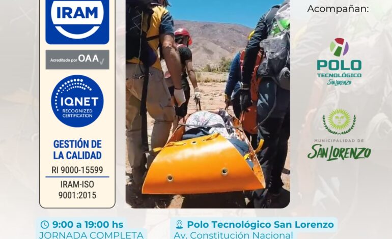 Capacitación intensiva orientada a la formación en atención de emergencias en entornos naturales 