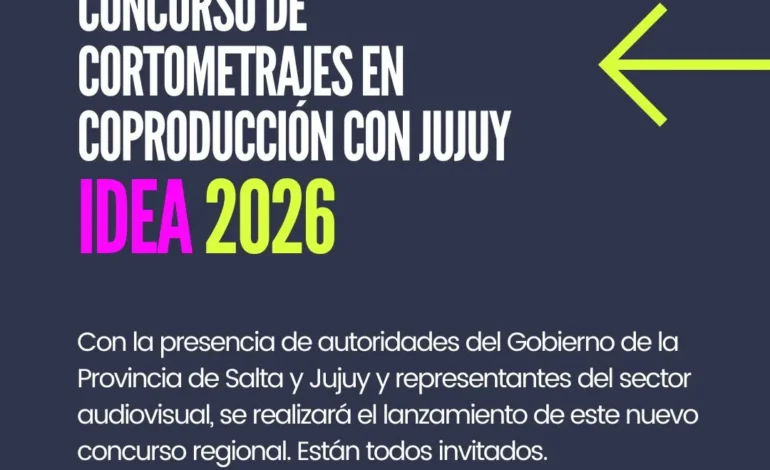 Lanzan por primera vez un Concurso de Cortometrajes en coproducción