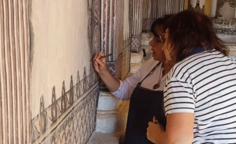 Avanza la conservación de los murales históricos en Seclantás