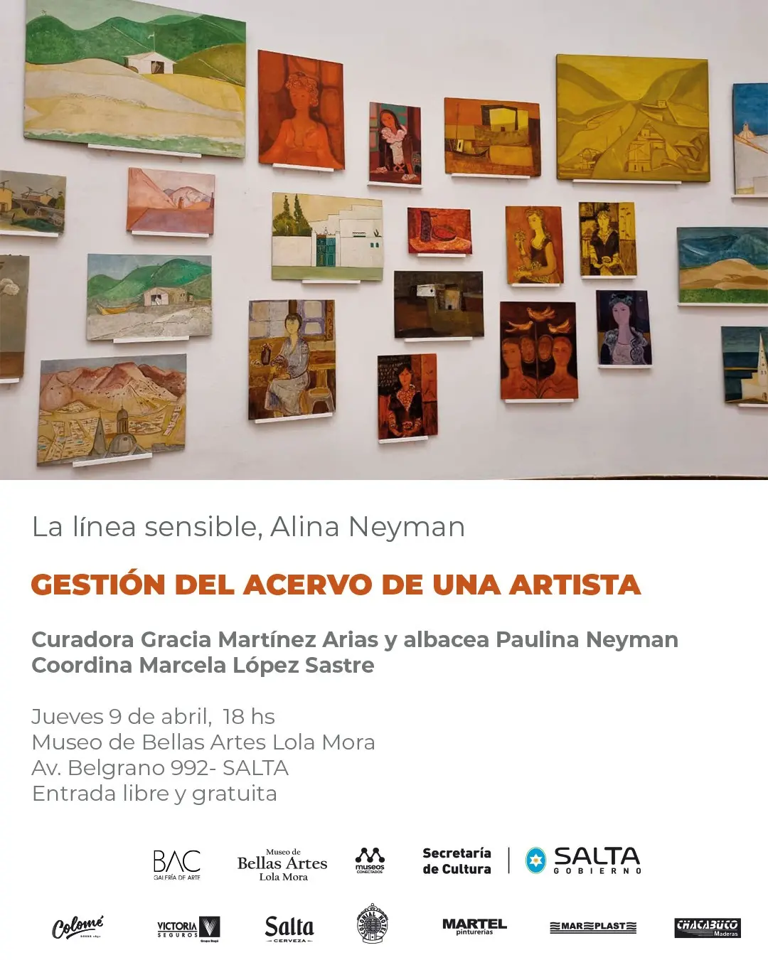 Reflexionar sobre el legado artístico: una charla en el Museo Lola Mora