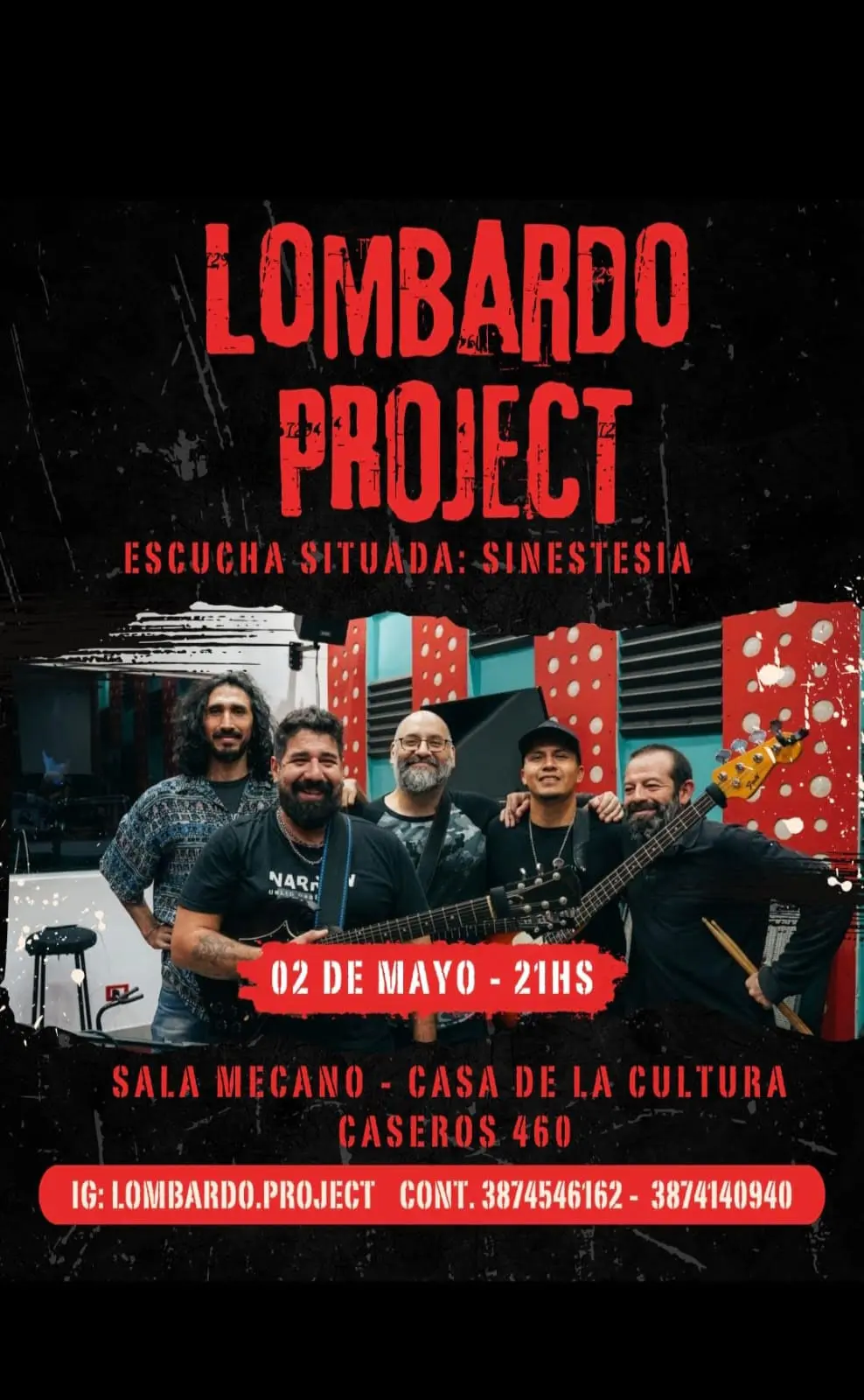 LOMBARDO PROJECT presenta Escucha Situada: Sinestesia