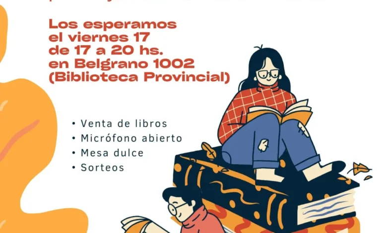La Biblioteca Provincial abre sus puertas a los libros, la poesía y los confites: llega «Letras en el patio»