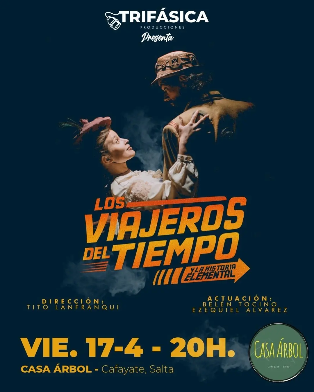 Viajeros del tiempo llegan a Cafayate con una misión para sanar emociones