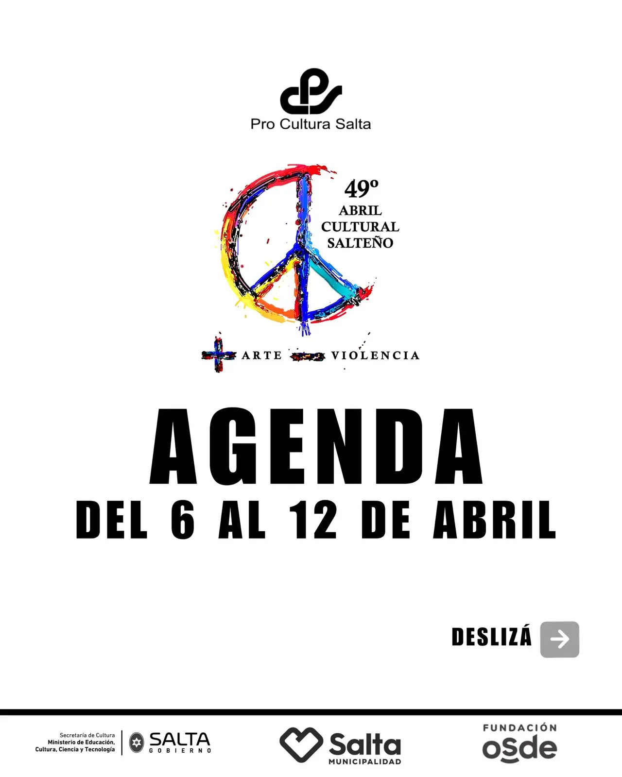 Arranca el Abril Cultural Salteño con más de 100 actividades en toda la provincia