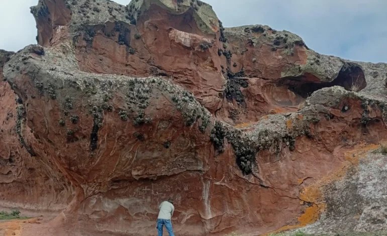 Patrimonio realiza un monitoreo de las Cuevas Pintadas de Guachipas
