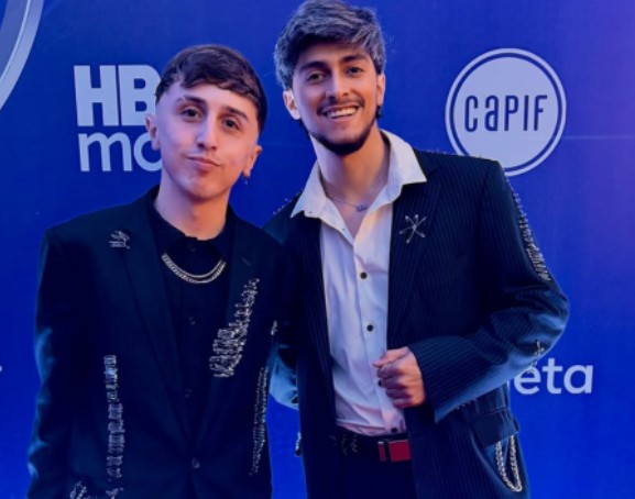 Juan Portella y Julián Melián tuvieron su perimera participación en los Premios Gardel