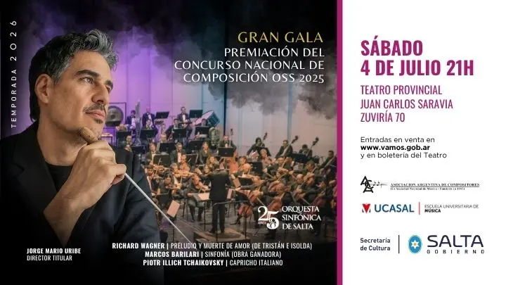 Gala de Premiación del Concurso Nacional de Composición 2025