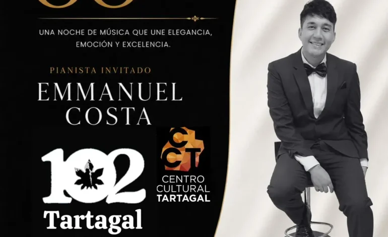 Tartagal celebra su aniversario con la gran gala pianística 88 Teclas