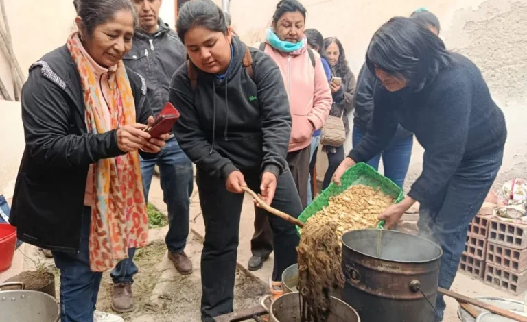 El ciclo de capacitaciones gratuitas “Legado Ancestral” llega al Mercado Artesanal de Salta con un Taller de Tintes Naturales