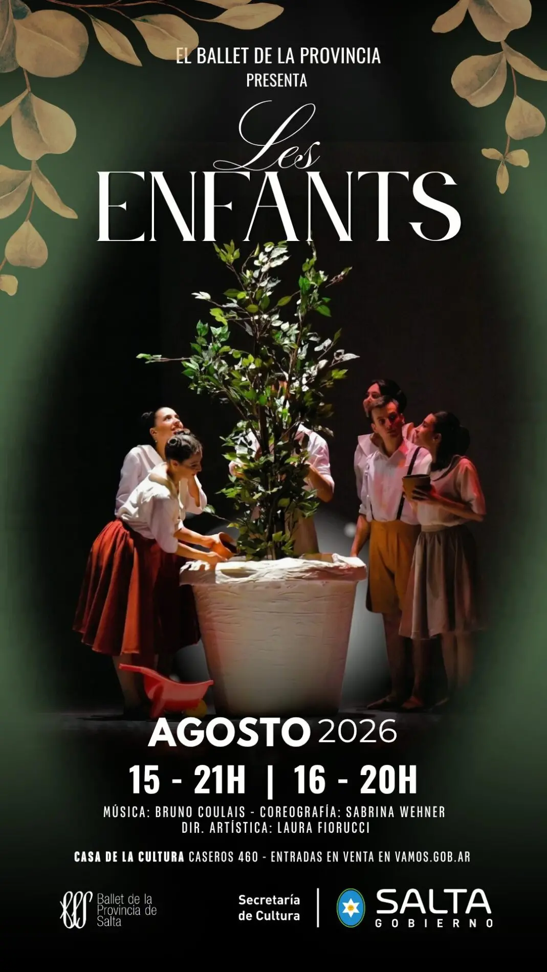 El Ballet de la Provincia presenta “Les Enfants”, una nueva producción inspirada en Los Coristas