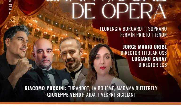 Se vienen dos grandes noches de ópera