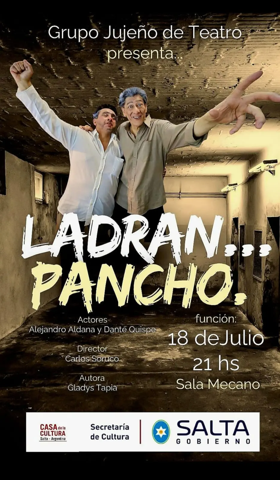 La obra «Ladran… Pancho» llega a la Casa de la Cultura con una historia sobre la amistad y los sueños