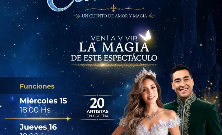 «Cenicienta, un cuento de amor y magia» en Jueves de Teatro