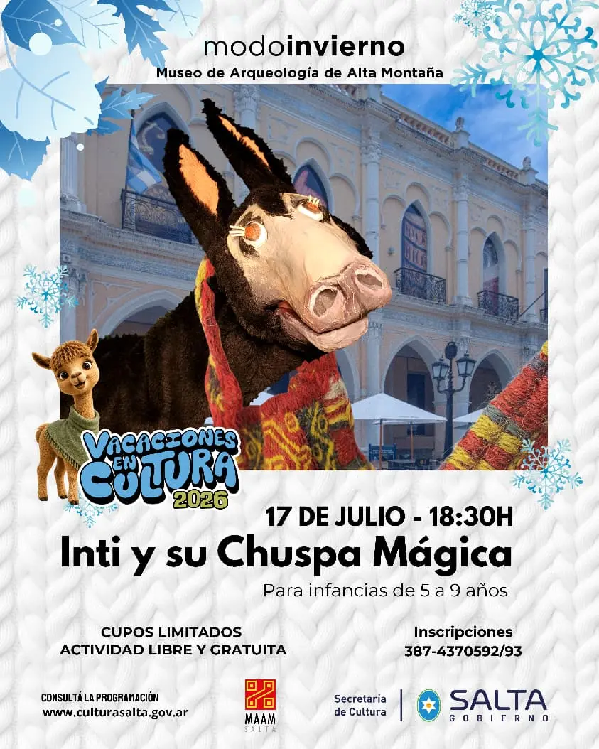 El MAAM invita a descubrir el mundo inca con “Inti y su chuspa mágica”