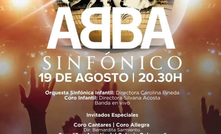 La Orquesta Sinfónica Infantil y Juvenil de Salta presenta «ABBA Sinfónico» en el Teatro Provincial