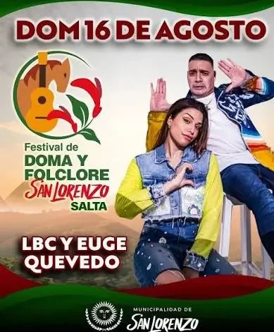 San Lorenzo se prepara para celebrar el Festival de Doma y Folklore