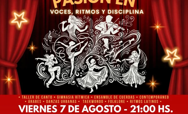 «Pasión en movimiento – Voces, Ritmos y Disciplina» llega a la Casa de la Cultura