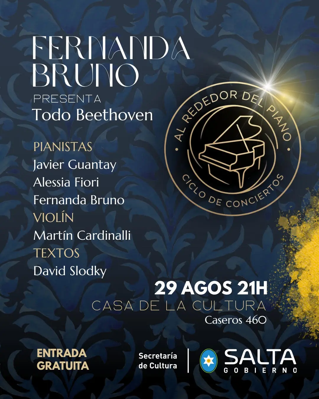 Piano y violín en una propuesta dedicada a Beethoven